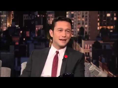 Joseph Gordon Levitt on David Letterman 11 September 2013