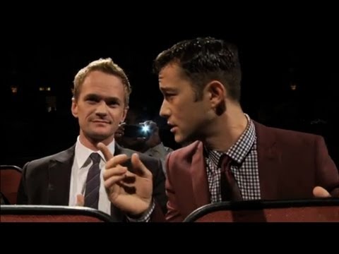 [HD] Joseph Gordon Levitt and Neil Patrick Harris at HitRECord Fall Formal