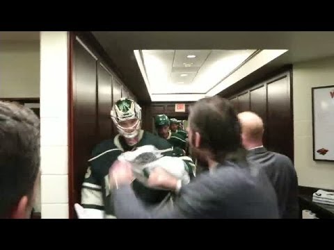 Minnesota Wild Celebrate Game 6 Victory