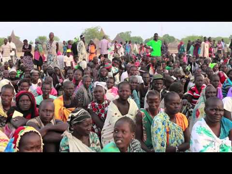 Airdrops Bring Food To Remote Villages In South Sudan