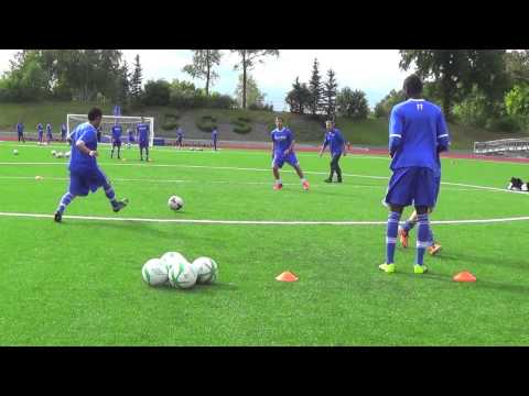 Soccer Midfielder Drills