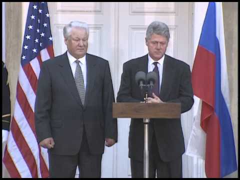 Press Conference with President Clinton & President Yeltsin