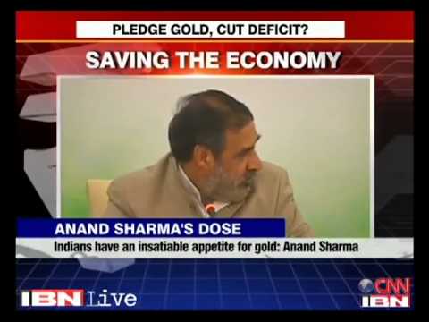 Modern Ghaznavids : India should use pvt GOLD reserves to revive Economy - Anand Sharma