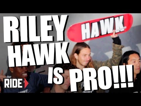 RILEY HAWK is PRO!!!