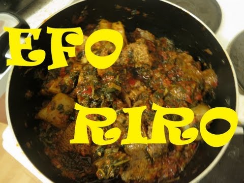 How to Cook Nigerian Ẹ̀fọ́ Rírò with Assorted Meat | Nigerian Food Recipes