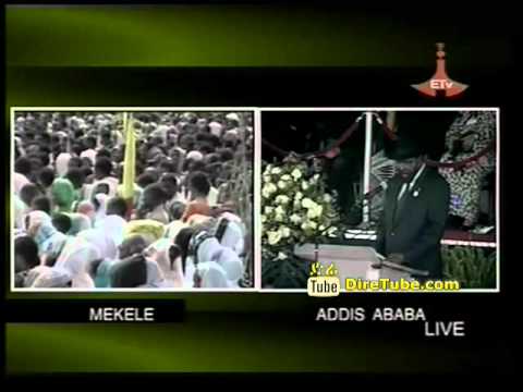 Salva Kiir Mayardit President of South Sudan Speech at Meles Funeral