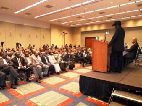 Presedent Of Southern Sudan Gen. Salva Kiir Mayardit