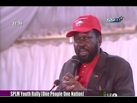 SPLM Youth Rally - Speech of President Salva Kiir (One People One Nation)