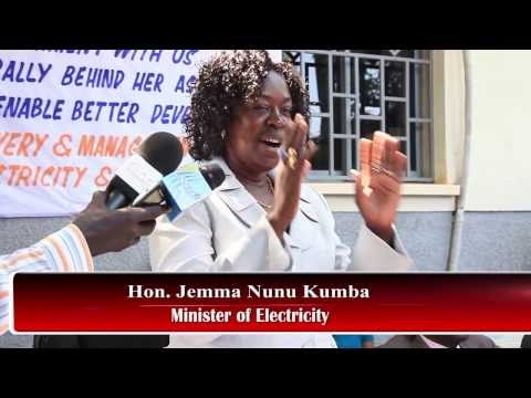 Hon.  Jemma Nunu Kumba Thanks President Salva Kiir Mayardit