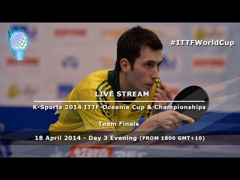 K-Sports 2014 ITTF-Oceania Cup & Championships Day 3 Evening, Team Finals