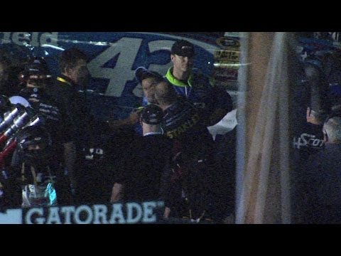 Marcos Ambrose Punches Casey Mears in the Face - Richmond - 2014 NASCAR Sprint Cup