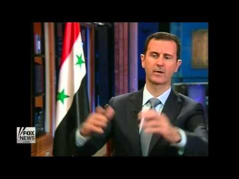 Bashar al-Assad Interview with Fox News Part 5Syria: Syrian President Bashar al Assad   Charlie Rose