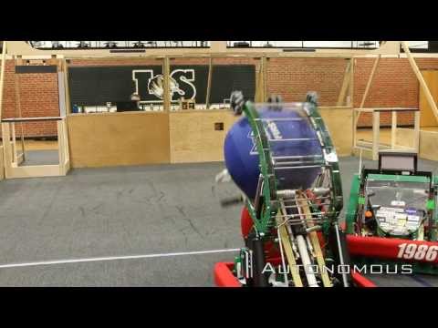 1986 - Team Titanium 2014 Robot Reveal (Aerial Assist)