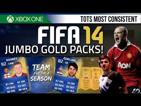 FIFA 14 | TOTS PACK OPENING + GIVEAWAY! feat. TOTS Rooney & Corluka!