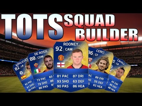 EPIC TEAM OF THE SEASON SQUAD BUILDER! - FIFA 14 Ultimate Team