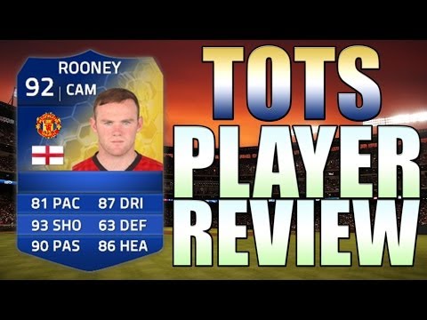 TOTS ROONEY PLAYER REVIEW - IN GAME STATS - FIFA 14 Ultimate Team