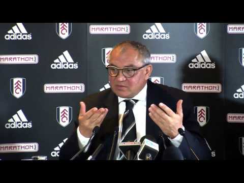 Felix Magath's First Fulham Press Conference