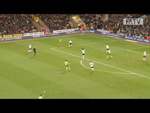 Norwich City vs Fulham 1-1, FA Cup Third Round Proper 2013-14 highlights