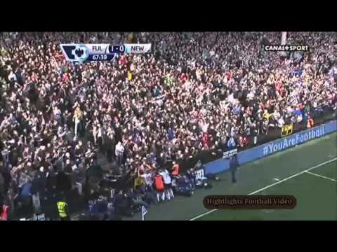 FULHAM 1-0 NEWCASTLE UNITED HIGHLIGHTS PREMIER LEAGUE 15-03-2014