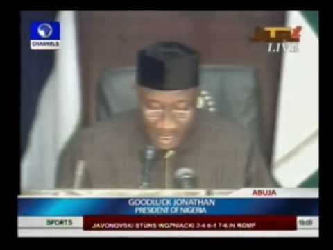 Jonathan Declares State Of Emergency In Borno, Yobe, Adamawa States