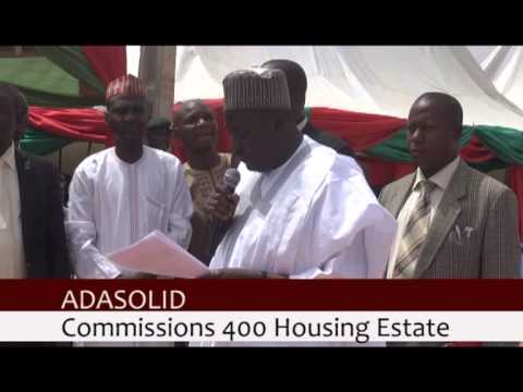 ADAMAWA STATE GOVERNMENT LAUNCHES 400 HOUSING UNITS PROJECT