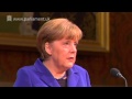 German Chancellor, Angela Merkel, addresses Parliament; updated 27 Feb 2014; published 27 Feb 2014