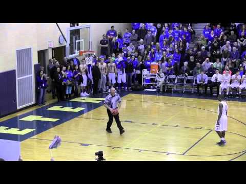 NH Sports Page Basketball Lebanon vs Portsmouth DII Semi-finals Highlights 3-14-14