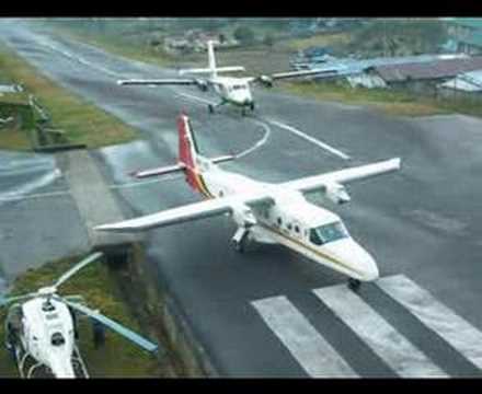 No. 1 Most Extreme and Dangerous Airport: Lukla Tenzing-Hillary Airport, Nepal 全球最危險機場