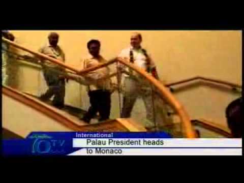 Palau President Heads To Monaco