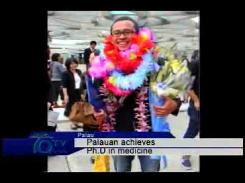 Palauan Man Obtains Ph.D In Medicine