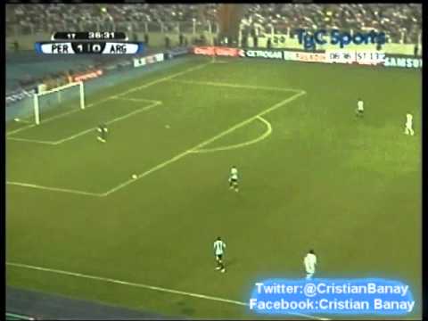 Peru 1 Argentina 1 (Tyc Sports ) Eliminatorias Rumbo a Brasil 2014 Los goles (11/9/2012)