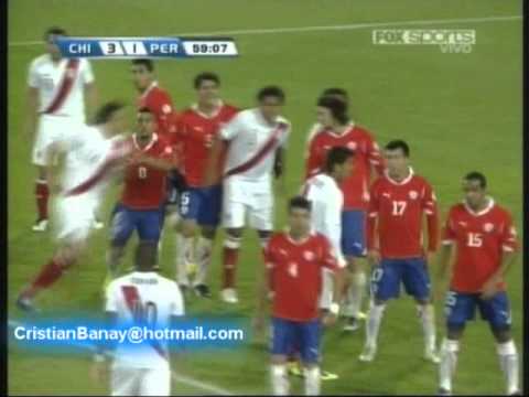 Chile 4 Peru 2 Eliminatorias Sudamericanas Brasil 2014 Los goles