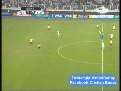 Peru 1 Ecuador 0 (Relato Gustavo Cima) Eliminatorias Rumbo a Brasil 2014 (7/6/2013)