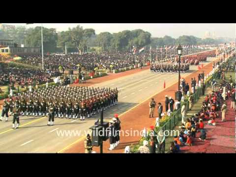 Republic Day parade - full ceremony!        - Part 1