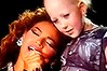 Beyonce with Chelsea-Lee James, 11.