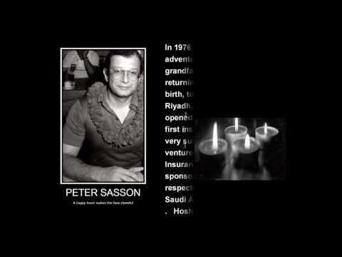 Peter Sasson The Great Man (1948 -  2014)......Revised