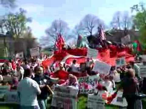 Turkish Demonstration against so called Armenian Genocide