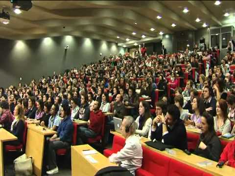 Muammar Al Gaddafi addresses the Students of Oxford University on Africa in the 21st Century