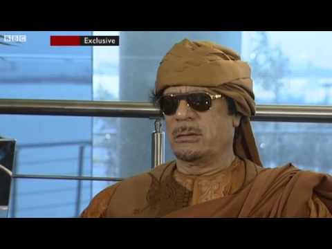 FUNNY Gaddafi - What's the question? (original) HQ