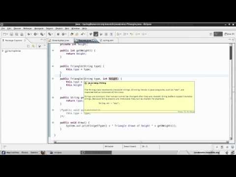 Spring Tutorial 06 - Using Constructor Injection