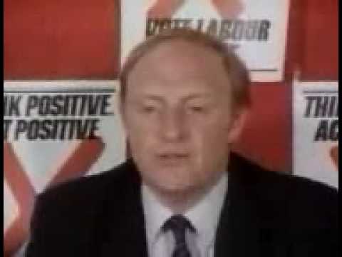 UK General Election 1983 - Kinnock on the Falklands Factor