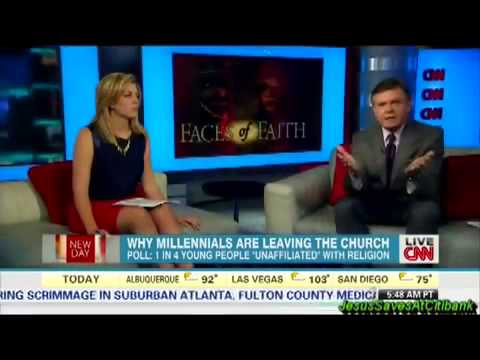 CNN Report on Atheism Rising Among Millenials