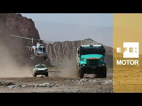 Los mejores momentos de los camiones en el Dakar 2014