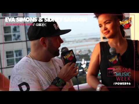 Miami Music Week 2014 - Eva Simons & Sidney Samson [EXCLUSIVE VIDEO INTERVIEW]