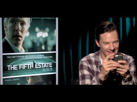 THE FIFTH ESTATE interview with Benedict Cumberbatch - Khan, Star Trek, Julian Assange