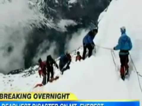 Mount Everest Avalanche 12 Climbers Dead in Deadliest Avalanche Ever on Mount Everest | VIDEO