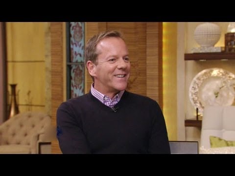 Kiefer Sutherland on Live! With Kelly and Michael 2/17/2014 (HD)