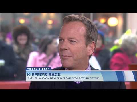 Kiefer Sutherland on Today 2/7/2014