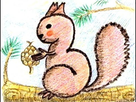 How to draw a Squirrel - Danny & Daddy