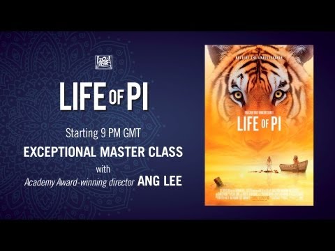 Live Film making masterclass with Life Of Pi director Ang Lee